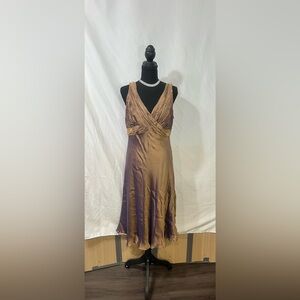 Anne Klein Brown Maxi Dress